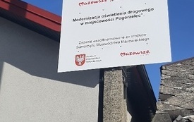 Modernizacja oświetlenia drogowego w miejscowości Pogorzelec -4