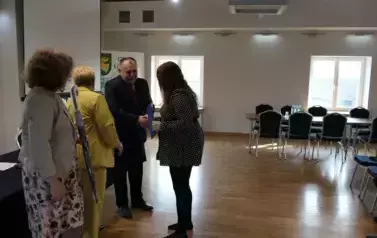 Dzień Sołtysa w gminie Łoch&oacute;w. Wręczanie upomink&oacute;w i dyplom&oacute;w sołtysom