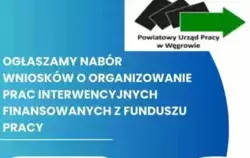 Dyrektor Powiatowego Urzędu Pracy w Węgrowie ogłasza nabór wniosków o organizowanie prac interwencyjnych finansowanych z Funduszu Pracy.
