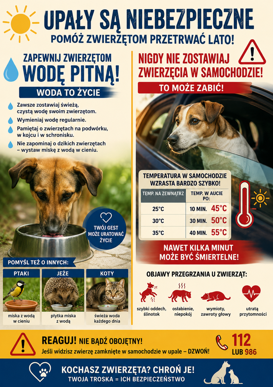 Platak upały są niebezpieczne