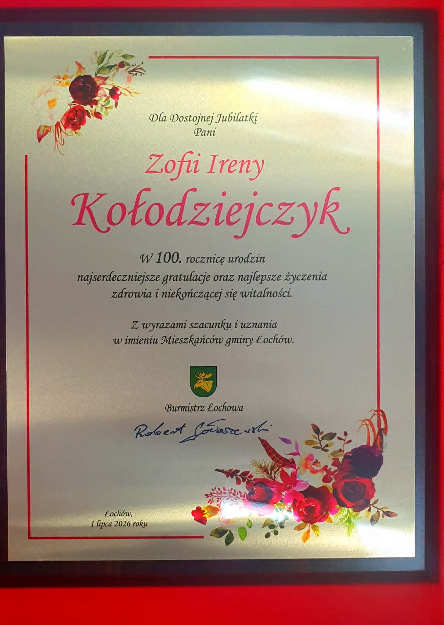 jubileusz-100-lecia-urodzin-pani-zofii