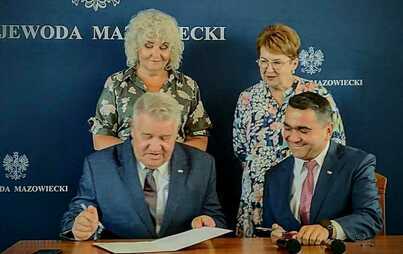 Zdjęcie do Umowa na dofinansowanie w ramach Rządowego Funduszu Rozwoju Dr&oacute;g