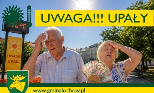 Zdjęcie do UWAGA UPAŁ !!!&nbsp;OSTRZEŻENIE METEOROLOGICZNE #IMGW&nbsp;