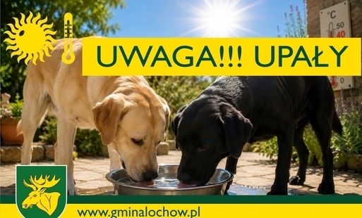 Zdjęcie do UWAGA UPAŁ !!!&nbsp;OSTRZEŻENIE METEOROLOGICZNE #IMGW
