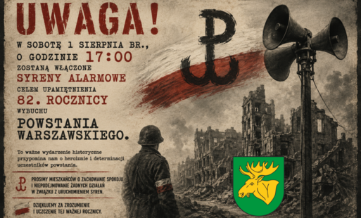 Zdjęcie do 1 sierpnia zostaną włączone syreny alarmowe