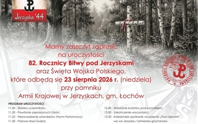 Zdjęcie do Zapraszamy na uroczystości 82. Rocznicy Bitwy pod Jerzyskami