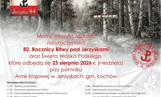 Zdjęcie do Zapraszamy na uroczystości 82. Rocznicy Bitwy pod Jerzyskami